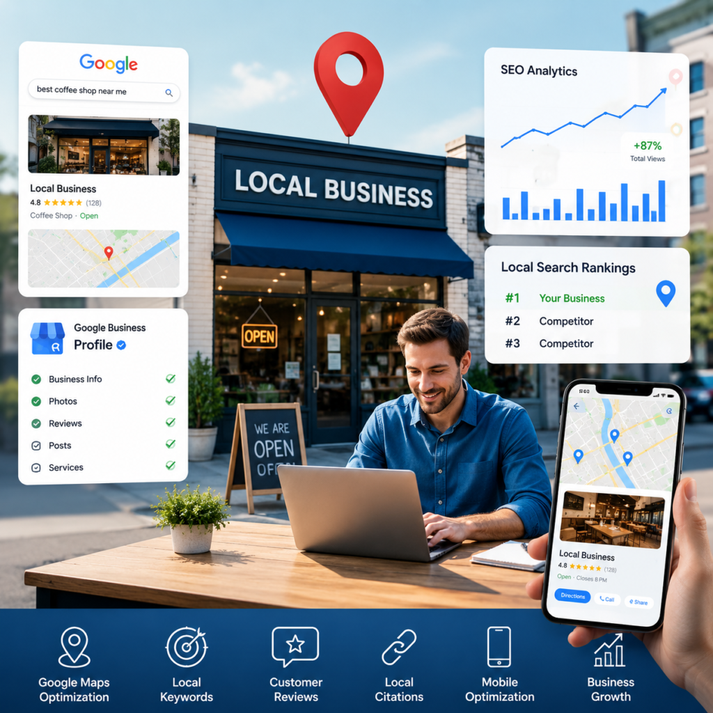 Local SEO for Small Businesses Guide 2026 with Google Maps and Local Search Optimization